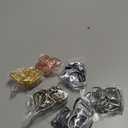 60 Pieces Metal D Rings D-Shape Buckle Clips Multi-Purpose Mixed Color D-Rings for DIY Accessories (1 Inch, Assorted Color)