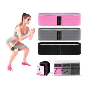 3 Pack Exercise Bands Resistance Bands, Booty Bands for Legs and Butt Hip Exercise Loop Bands Non Slip Wide Workout Bands Sports Fitness Bands, with 3 Kinds of Resistance (30/50/70 lb)