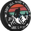 15 Inch Spare Tire Cover Fit Trailers RV SUV Truck Camper Travel Boat Weatherproof Sun Protection Wheel Tire Cover Universal Not All A (15" for tire diameter 27.55"-29.52"/70-75cm)