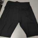 GAYHAY Biker Shorts Women with Pockets - 3"/5"/8" High Waisted Soft Tummy Control Workout Shorts for Yoga Athletic Gym (Large-X-Large, Black)