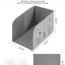 Waterproof Cat Litter Box Enclosure Splash Guard with Removable Mat, Cat Box Enclosure with 2 Hooks for Scoop, Anti-Leakage, Dust Control, Easy to Clean-24.02 x 16.14 x 16.14 inches