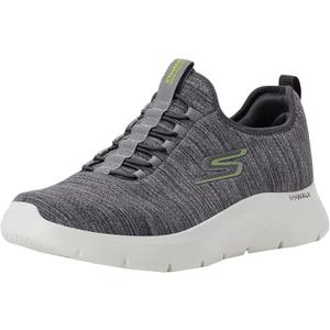 Skechers Men's Go Walk Flex Sneaker (8, Gray/Lime)