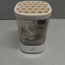 Electric Makeup Brush Cleaner - 9000 RPM Makeup Brush Cleaning Machine, IP65 Waterproof Automatic Makeup Brush Cleaner for Makeup Sponges and Brushes(White)