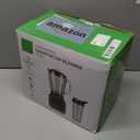 GDOR Professional Blender for Smoothies, 5 Functions, 1200 Peak Watts Smoothie Blender, 52 Oz Glass Jar & 24 Oz To-Go Cup Combo, Ice Crushing & Frozen Fruit, Self-Cleaning, Black