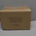 Figame A19 Incandescent Light Bulbs 60 Watt, 120v Edison Bulbs Dimmable 2200k Warm Yellow E26 Base, Antique Retro Style Incandescent Bulb, Amber Glass Squirrel Cage Filament Decorative Lamp, 6Pack