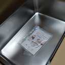 Stainless Steel Cat Litter Box with Low Entry, Metal Kitty Litter Box for Senior or Injured Cats, Odor-Free, Non-Stick, Easy to Clean, 19.5"x13.6"x5.9", Litter Pan for Big and Small Cats