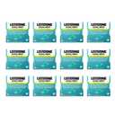 Listerine Cool Mint PocketPaks Portable Breath Strips for Bad Breath, Fresh Breath Strips Dissolve Instantly to Kill 99% of Bad Breath Germs* On-The-Go, Cool Mint, 12 Pack