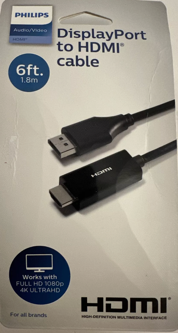 philips HDMI cable