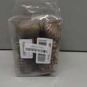 12 Pcs Textured Christmas Ornaments 2.36'' Neutral Home Decor with Hanging Loop Brown Vintage Large Christmas Ornaments Modern Shatterproof Tree Decor for Farmhouse Xmas Tree (Retro Coffee)