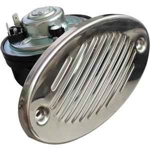 316 Stainless Steel 12V Hidden Flush Mount 5190512 Marine Boat Horn Two Hole Installation Spacing of 114.3 mm
