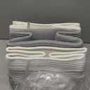 OIASKET Storage Baskets for Organizing, Woven Baskets for Shelves, Rectangle Decorative Organizer for Storage Clothes, Toy, Books, Towels, Nursery Bins 3 Pack (Gradient Grey, 13"x9.85"x8.7")