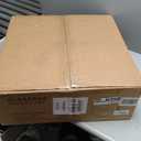 20" Ceiling Fans with Lights and Remote, 6 Wind Speeds 3 Timing Quiet Chandelier Bladeless Ceiling Fan Reversible Caged Ceiling Fan for Bedroom Living Room Farmhouse, Black