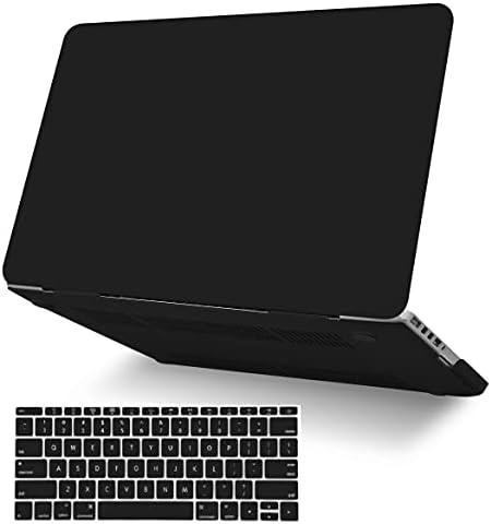 KECC Compatible with MacBook Pro 13 inch Case 2020-2025, 2016-2019 Release M2 M1 A2338 A2289 A2251 A2159 A1989 A1706 A1708 Plastic Hard Shell + Keyboard Cover, Matte Black