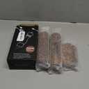 Acacia Wood Salt and Pepper Grinder Set with Base, Refillable Wooden Pepper & Salt Mill with Adjustable Ceramic Grinder for Kitchen & Dining (Style 2)