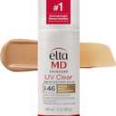 EltaMD UV Clear Face Sunscreen with Zinc Oxide, Oil-Free, SPF 46 and SPF 50 Calms and Protects Acne-Prone Skin and Rosacea, No White Cast, Dermatologist Recommended