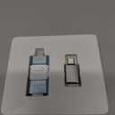 MFi Certified 128GB iPhone Flash Drive, Photo Stick Memory Stick for iPhone iPad, USB Thumb Drive for Photos Videos Transfer & Backup, External Storage Compatible for iPhone/Android/PC/Mac (Blue)