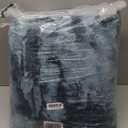 HQAYW 6x9 Fluffy Peacock Blue Area Rugs for Living Room Bedroom, Large Soft Plush Shaggy Bedside Rug, Non-Slip and Machine Washable Carpet for Kids Girls and Boys, Dorms, Nursery Rooms, Home Decor