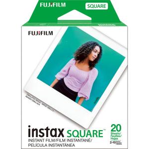 Fujifilm Square Twin Pack Film - 20 Exposures, White