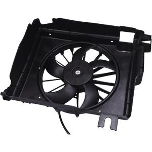 OYEAUTO Radiator Cooling Fan Assembly 621639 Compatible with Dodge Ram 1500 2004-2006,Ram2500&Ram3500 1994-2003 8.0L 8.3L V10