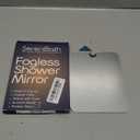 SereniBath Shower Mirror - Fogless for Shaving & Washing Your Face - Anti-Fog - for Men & Women - Exfoliate, Scrub and Groom Your Face