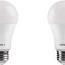 Cree Lighting Exceptional Series A19 Bulb, 5000K Dimmable LED Bulb, 60W + 815 Lumens, Daylight, 2 Pack
