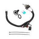 uxcell 1 Set 37.5cm 14.76" Universal Automotive Switched Fuse Bypass Kit Fuse Bypass Switch