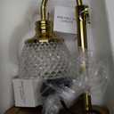 Candle Warmer Lamp with Timer, Candle Warmer with Dimmer Adjustable Height, Electric Candle Lamp Warmer with 2 Bulbs for Jar Candles Bedroom Living Room Home Decor