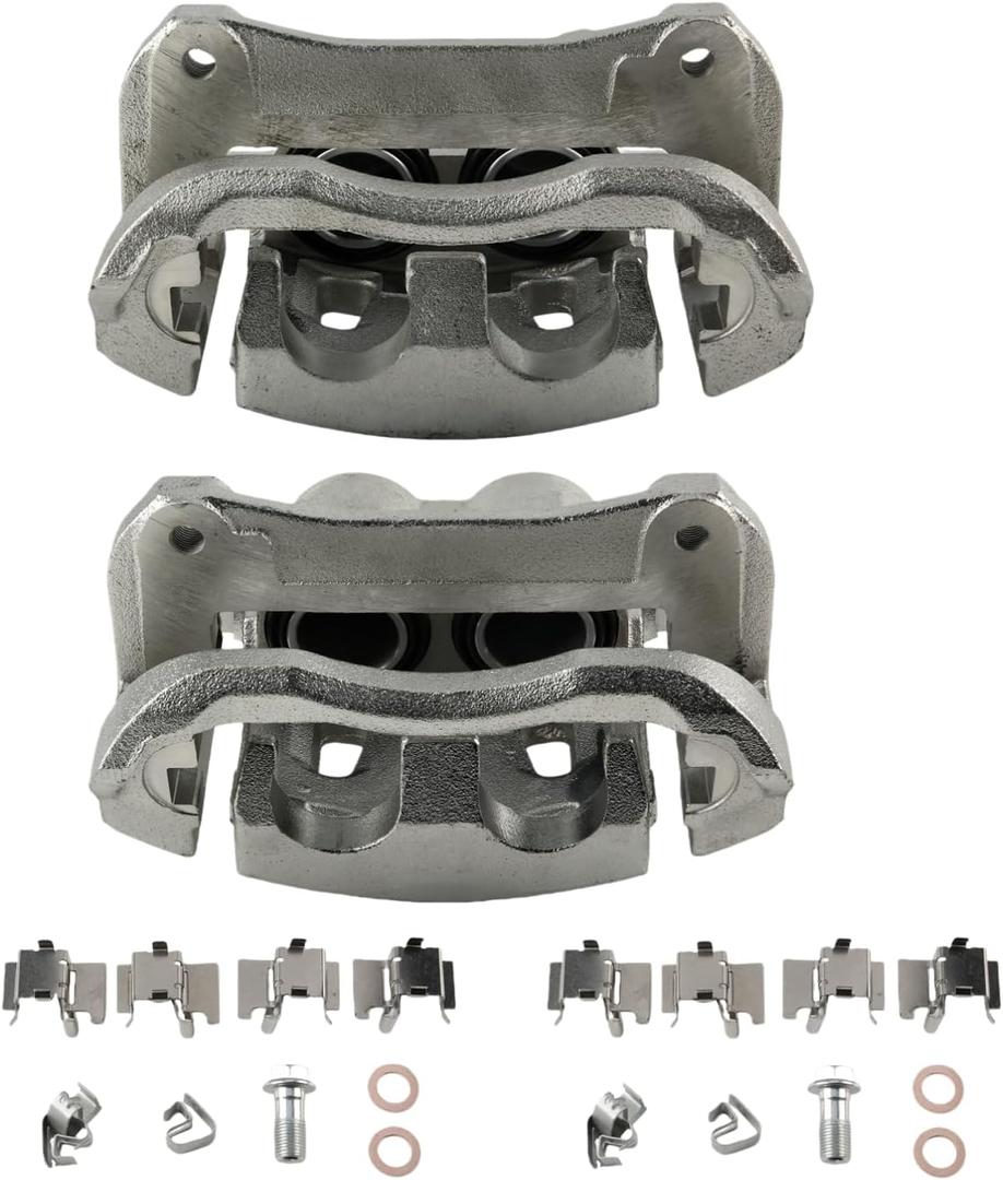 Front Left & Right Brake Calipers Fit for Toyota Highlander 2010-2018, Sienna 2011-2020, for Lexus RX350 2010-2015 19-B6274 19-B6275