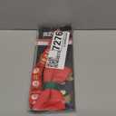 azuza Christmas Dog Collar with Santa Print, Adjustable Holiday Pet Collar with Removable Glitter Antler Bowtie for Medium Dogs (M - Neck:14-20 inch)