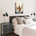 Framed Jesus Canvas Wall Art White Dove 12x16 Ready To Hang In Churches | Framed Jesus Canvas Wall Art With White Dove Faith Decor For Living Room Bedroom Or Church 12x16 Inch Ready To Hang