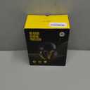 BJKing AM/FM Radio Headphones with Digital Display, 30dB AM FM Hearing Protection Safety Ear Muff, Ear Protection Headphone for Mowing, Landscaping, Shooting and Construction-Black