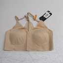 Maidenform womens Pure Comfort V-neck Pullover Lace Back Dm7679 Bra, Latte Lift, Small US