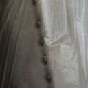 Stylish Upholstered Parsons Dining Chair Kitchen with Silver Nailhead Trim and Sturdy Solid Wood Legs, Count of 2