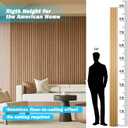 Art3d Slat Wood Wall Paneling for Interior and Ceiling Decoration - Pack of 4pcs + 1pc End-Trim, Size 108 x 5.7in.- Oak