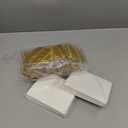 Ginger Foot Pads 100 Packs Bamboo Vinegar Patch Gold Foot Patches Easy to use