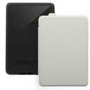 HOICHOE Case for 6" Kindle Paperwhite (10th Generation-2018 Release, Model No.PQ94WIF), Lihght PU Leather Cover and Transparent Hard Back, with Auto Sleep/ Wake, Creamy White