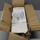 RICHER HOUSE White Floating Shelves Set of 3, Modern Bathroom Shelves Wall Mounted Shelves for Wall Decor, Over Toilet White Wall Shelves for Bathroom Bedroom, Living Room, Kitchen (2+1)