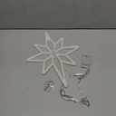 Enhon 1 Pack 16 Inch Bethlehem Star Window, Christmas Star, Nativity Lighted Outdoor, USB Powered or Battery Operated Bethlehem Christmas Neon Light for Window Bedroom Indoor Decor (Warm White)