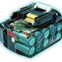 Makita BL1830B-3 18V LXT Lithium-Ion 3.0Ah Battery, 3/pk