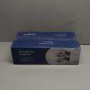 2 Pack Pots and Pans Organizer Under Cabinet, 21.6" Deep Pull Out Pot Lid Organizer Holder with Guardrail Adhesive Pot and Pan Holder Rack with 10 Adjustable Dividers(White)