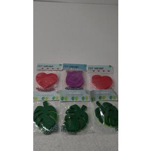 1CT Felt Garland 8 Felt Mix With Cord 6 Pack