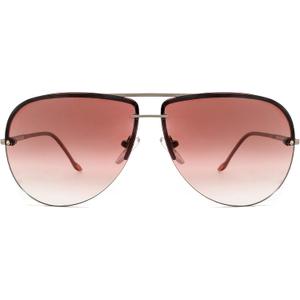 NYS Collection Aviator Sunglasses for Women & Men Medium Fit Thin Metal Frame Gradient Mirror Lenses with 100% UV Protection