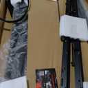 Rough Country Hard Tri-Fold Truck Bed Tonneau Cover for Chevy Silverado & GMC 1500/2500HD/3500HD (2014-2019) - Aluminum Flip-Up Bed Cover, Fits 6'7 (78.8-78.9") Bed w/Rail Caps