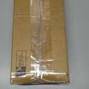 Homeiju 28.7" Coat Rack Wall Mount with Shelf, Key Hooks for Wall with Shelf, Coat Hooks Wall Mounted with 6 Heavy Duty Double Hooks for Bedroom,Living Room, Rustic Brown