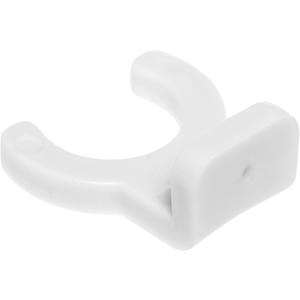 2Sets Large Swag Ceiling Hooks Heavy Duty Swag Hook with Hardware for Hanging Plants Ceiling Installation Cavity Wall Fixing (White)