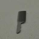 Fading Comb Hair Clipper Comb for Precise Flat Top Haircuts Ergonomic Curved Design for Salon Home Use Professional Barber Hairdressing Tool Grey