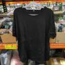 Huukeay 3 Pack Women's Maternity Shirts Loose Fit Pregnancy Tunic Tops Split Side Casual Summer Oversized Pregnancy Clothes, Size M