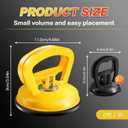 Car Dent Puller 3 Pack Dent Puller Powerful Car Dent Removal Kit Suction Cup Dent Puller for Car Dent Repair Dent Remover Tool for Car Body,Tiles Lifting,Objects Moving,Screen (Multicolor) 