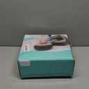 Inflatable Lounge Chair for Adults, Folding Portable Lazy Sofa with Foot Stool Lazy Flocking Recliner Chair Air Couch Sofa for Indoor Outdoor Travel CampingNo Pump