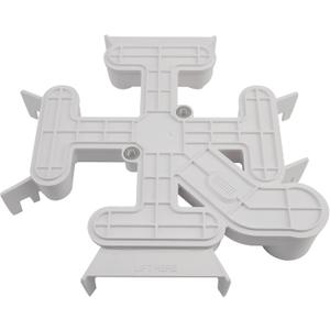 HQPASFY 59023700 Manifold Assembly with Built-in Breather Tube Compatible with FNS Plus DE Swimming Pool Filter | Replacement for V38-140 25357-600-000